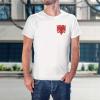 imageFunny Graphic T Shirts for Men Albanian Eagle Cotton TopWhite