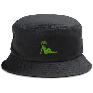 imageCustom Bucket Apparel Hat Sexy Alien Embroidery Cotton Hats for Men ampamp WomenBlack Design Only