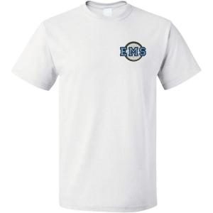 imageFunny Graphic T Shirts for Men EMS Bike Patrol Cotton TopWhite