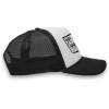 imageTrucker Hat He Who Dies with The Most Tools Wins Polyester Baseball Mesh Cap Snaps RedRed One Size