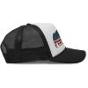imageTrucker Hat Mama Bear Cub USA Flag Patriotic America Polyester AdjustableNavy