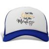 imageTrucker Hat Not My Circus Not My Monkeys Polyester Baseball Mesh Cap One SizeRoyal Blue