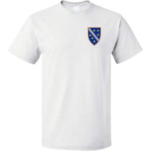 imageFunny Graphic T Shirts for Men Bosnia War Flag Cotton TopWhite