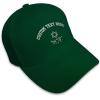 imageSpeedy Pros Baseball Cap Hebrew Israel Star of David A Embroidery Typography ampamp SymbolsForest Green