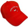 imageSpeedy Pros Baseball Cap Santa Hat Embroidery Holidays and Occasions for Men ampamp WomenRed