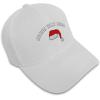imageSpeedy Pros Baseball Cap Santa Hat Embroidery Holidays and Occasions for Men ampamp WomenWhite