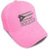 imageBaseball Cap Puerto Rico Island Map Flag C Embroidery Dad Hats for Men ampamp WomenSoft Pink