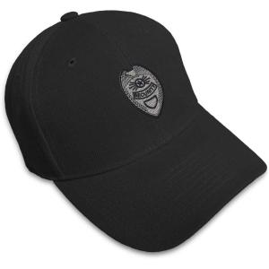 imageCustom Baseball Cap Security Badge Embroidery Acrylic Dad Hats for Men ampamp WomenBlack Design Only