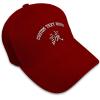 imageBaseball Cap Japanese Truth Embroidery Foreign Languages Hats for Men ampamp WomenBurgundy