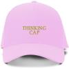 imageSpeedy Pros Baseball Cap Gold Thinking Cap Embroidery Dad Hats for Men ampamp Women 1 SizeSoft Pink