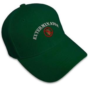 imageSpeedy Pros Baseball Cap Exterminator Embroidery Profession Others AcrylicForest Green