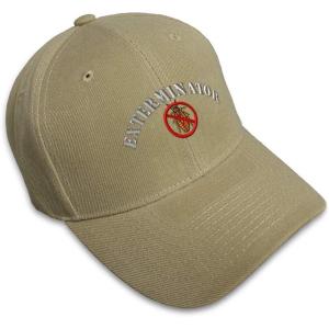 imageSpeedy Pros Baseball Cap Exterminator Embroidery Profession Others AcrylicKhaki