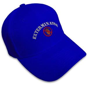 imageSpeedy Pros Baseball Cap Exterminator Embroidery Profession Others AcrylicRoyal Blue