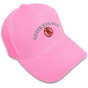 imageSpeedy Pros Baseball Cap Exterminator Embroidery Profession Others AcrylicSoft Pink