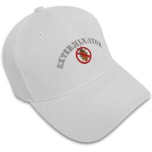 imageSpeedy Pros Baseball Cap Exterminator Embroidery Profession Others AcrylicWhite
