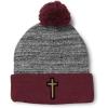 Heather Gray Burgundy Design Only