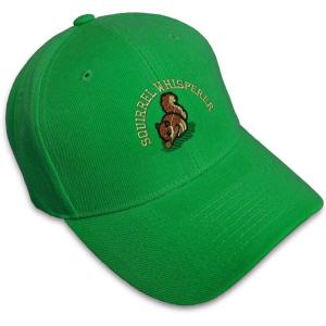 imageBaseball Cap Squirrel Whisperer Embroidery Funny ampamp Novelty Hats for Men WomenKelly Green