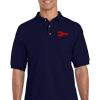 imageSpeedy Pros Lobster Style 2 Embroidery Design Adult Unisex Cotton Polo Shirt Golf ShirtNavy
