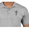 imageCustom Polo Shirts for Men Jesus Christian John 316 A Embroidery CottonWhite Design Only