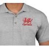 imagePolo Shirts for Men Cymru Welsh Dragon Embroidery Cotton Short Sleeves Golf TeesNavy