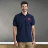 imagePolo Shirts for Men Cymru Welsh Dragon Embroidery Cotton Short Sleeves Golf TeesNavy