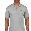 imageSpeedy Pros Vietnam Veteran Flag Embroidery Design Adult Unisex Cotton Polo ShirtOxford Grey