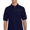 imageWho is John Galt Embroidery Design Adult Unisex Cotton Polo ShirtNavy