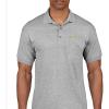 imageWho is John Galt Embroidery Design Adult Unisex Cotton Polo ShirtOxford Grey