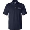 imageBest Grandpa Ever Embroidery Design Adult Unisex Cotton Polo ShirtNavy