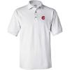 imageCustom Polo Shirts for Men Colorado Flag Style 2 Embroidery CottonWhite Design Only