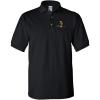 imageCustom Polo Shirts for Men Italy Italian Map Embroidery Short Sleeves Golf TeesBlack Design Only