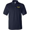 imageCustom Polo Shirts for Men Korean War Veteran Embroidery Short Sleeves Golf TeesNavy Design Only