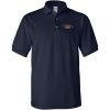 imagePolo Shirts for Men Air Force Grandpa Embroidery Cotton Short Sleeves Golf TeesNavy