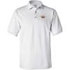 imagePolo Shirts for Men Air Force Grandpa Embroidery Cotton Short Sleeves Golf TeesWhite