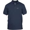 imageSpeedy Pros C130 Military Embroidery Embroidered Unisex Adult Golf Polo Shirt Navy XLarge