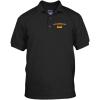 imageSpeedy Pros Deutschland Germany Flag Embroidery Embroidered Golf Polo Shirt Black XLarge