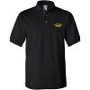 imageSpeedy Pros Vietnam Veteran Flag Embroidery Design Adult Unisex Cotton Polo ShirtBlack