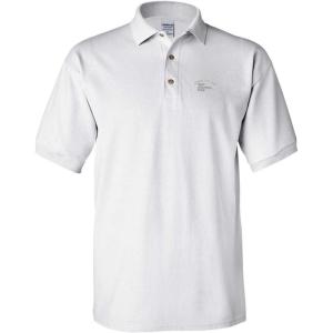 imageCustom Polo Shirts for Men Best Grandpa Ever Embroidery Short Sleeves Golf TeesWhite Personalized Text Here