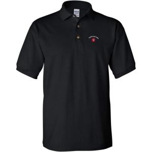 imageCustom Polo Shirts for Men Colorado Flag Style 2 Embroidery CottonBlack Personalized Text Here