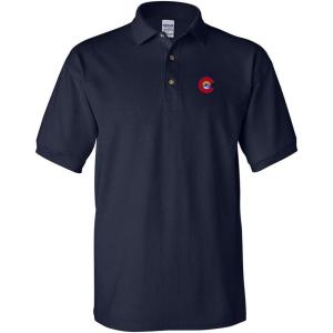 imageCustom Polo Shirts for Men Colorado Flag Style 2 Embroidery CottonNavy Design Only