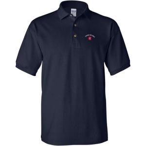 imageCustom Polo Shirts for Men Colorado Flag Style 2 Embroidery CottonNavy Personalized Text Here