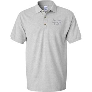 imagePolo Shirts for Men Coolest Grampy Ever Embroidery Short Sleeves Golf TeesOxford Grey