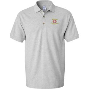 imageSpeedy Pros Polo Shirts for Men Retired Firefighter Fireman Embroidery CottonOxford Grey
