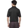 imageSkull Embroidery Adult ButtonEnd Spread Short Sleeve Unisex Polyester Performance Polo Shirt Golf Shirt  Black X Large