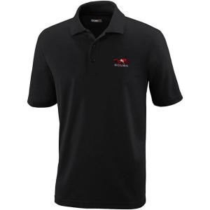 imageSport Scuba Diving Diver Flag Embroidery Adult ButtonEnd Spread Short Sleeve Unisex Polyester Performance Polo Shirt Golf Shirt  Black X Large
