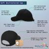 image:imageSpeedy Pros Soft Baseball Hat Embroidered Dad Hat Disc Golf A Men amp Ladies Baseball Cap CottonBlack