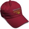 Burgundy Personalized Text Here