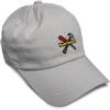 image:imageSpeedy Pros Soft Baseball Hat Embroidered Dad Hat Maintenance Tools Logo Embroidery Men amp Ladies Baseball Cap CottonLight Grey Design Only