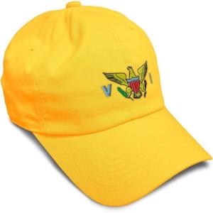 image:imageCustom Soft Baseball Hat Embroidered Dad Hat Virgin Island Flag Seal Embroidery Men amp Ladies Baseball CapGolden Yellow Design Only