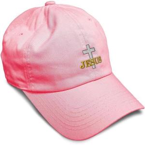 image:imageSoft Baseball Hat Embroidered Dad Hat Christian Cross Jesus Faith Jesus Christ Men amp Ladies Baseball CapCoral Design Only